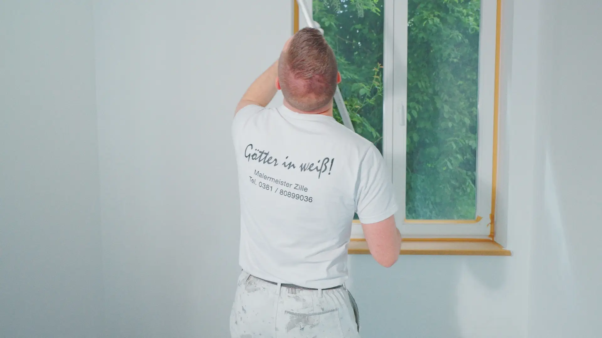 Profi-Malerteam bei der Arbeit – Zille Rostock